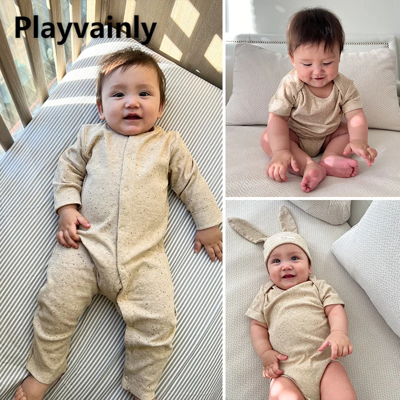 Brother Sisters Outfit Newborn Jumpsuit New Spring Autumn Solid Color Crawling Clothes Rabbit Ear Hat Toddler Baby Onesie A23404
Brother Sisters Outfit Newborn Jumpsuit New Spring Autumn Solid Color Crawling Clothes Rabbit Ear Hat Toddler Baby Onesie A23404