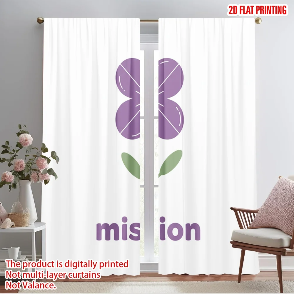 2pcs 2D flat printing Scene Curtains Purple Flower Mission Polyester Without Electricity Party Decorations Perfect for Outdoor
2pcs 2D flat printing Scene Curtains Purple Flower Mission Polyester Without Electricity Party Decorations Perfect for Outdoor