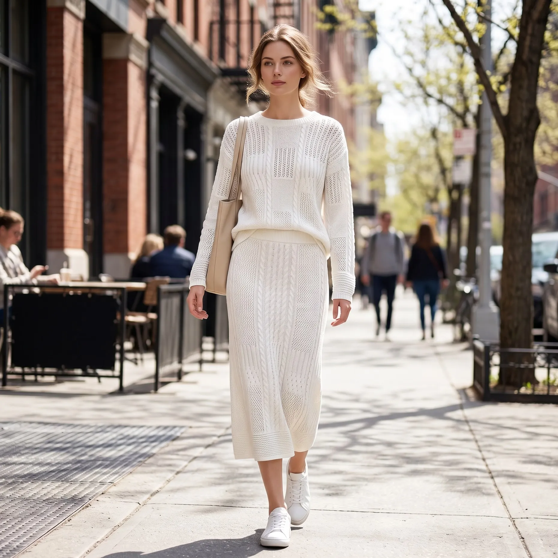 Ladies Fashion Skirt Soft Fabric Midi Skirt for Daily Wear Women Fashion Shirt Stylish Long Sleeve Blouse for Casual BE0920
Ladies Fashion Skirt Soft Fabric Midi Skirt for Daily Wear Women Fashion Shirt Stylish Long Sleeve Blouse for Casual BE0920