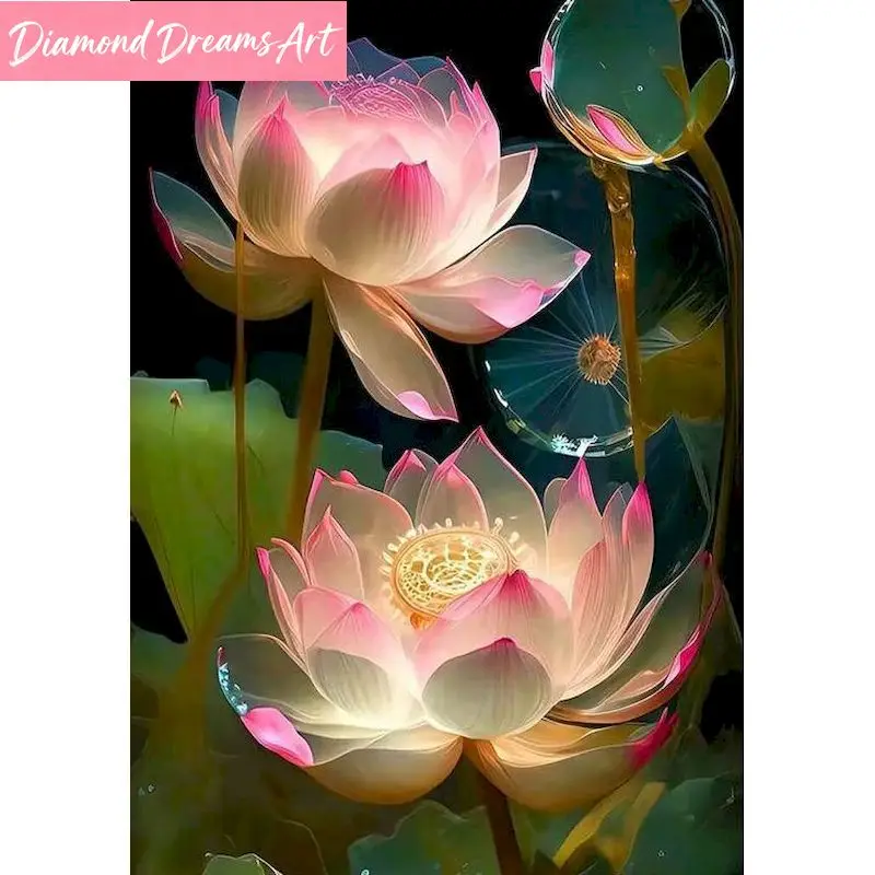 Frameless, Diamond Painting Lotus Cloud Cross Stitch Mosaic Floral Complete Kit DIY Embroidery Colorful Wall Art Gift
Frameless, Diamond Painting Lotus Cloud Cross Stitch Mosaic Floral Complete Kit DIY Embroidery Colorful Wall Art Gift