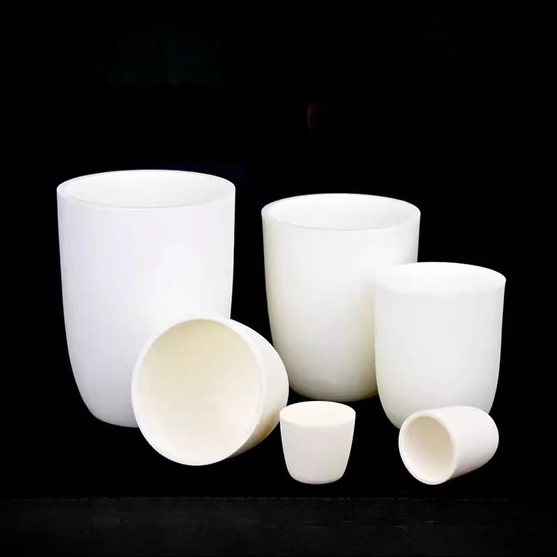 Индукционный тигель из 99% оксида алюминия, корундовый тигель без крышки
Индукционный тигель из 99% оксида алюминия, корундовый тигель без крышки