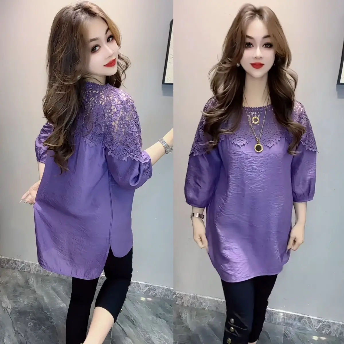 Short Sleeve Lace Montage Patchwork Tops Summer Casual Hollow Out Embroidery Holiday Blouses Korean Fashion Women Blusas A604
Short Sleeve Lace Montage Patchwork Tops Summer Casual Hollow Out Embroidery Holiday Blouses Korean Fashion Women Blusas A604