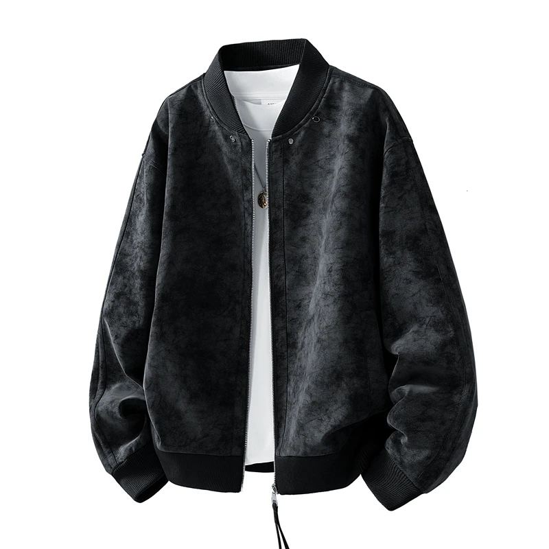 Retro American Faux Fur Sensation Mist Flower Leather Jaet Men's Spring Autumn New Dyed Casual Baseball Collar Leather Coat
Retro American Faux Fur Sensation Mist Flower Leather Jaet Men's Spring Autumn New Dyed Casual Baseball Collar Leather Coat