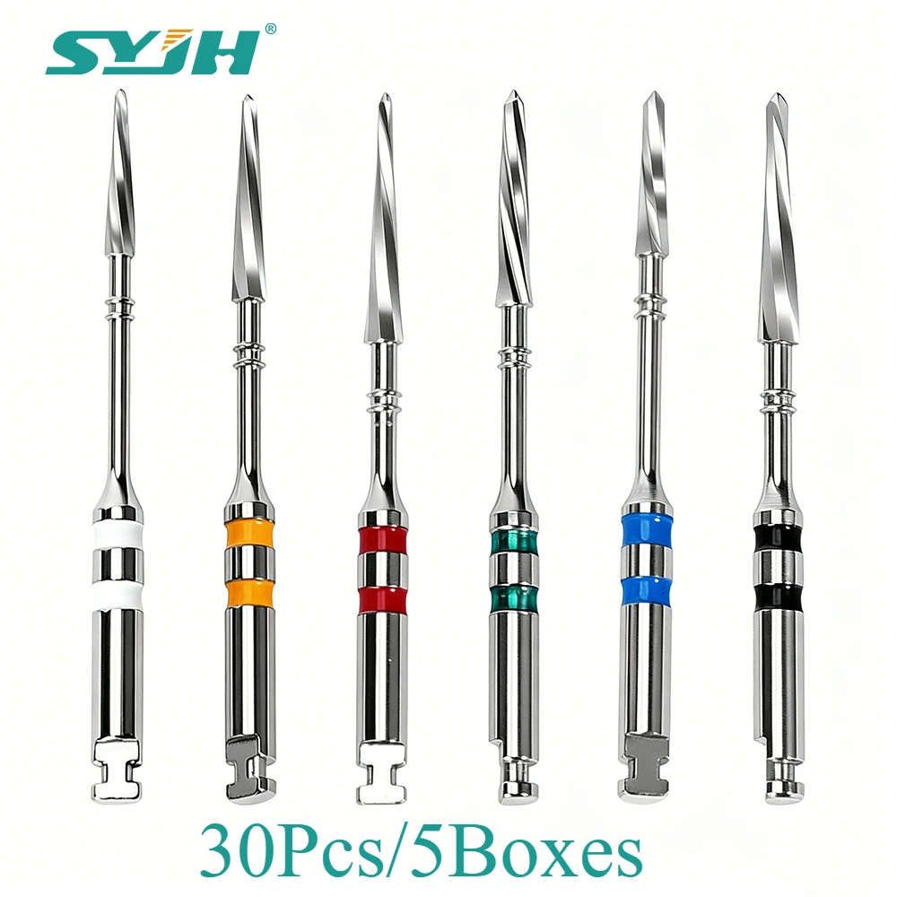SYJH Dental 30Pcs/5Boxes Stainless Steel Engine Use U Drill Reamers Fiber Post Preparation Dentistry Endodontic Treatment Tools
SYJH Dental 30Pcs/5Boxes Stainless Steel Engine Use U Drill Reamers Fiber Post Preparation Dentistry Endodontic Treatment Tools