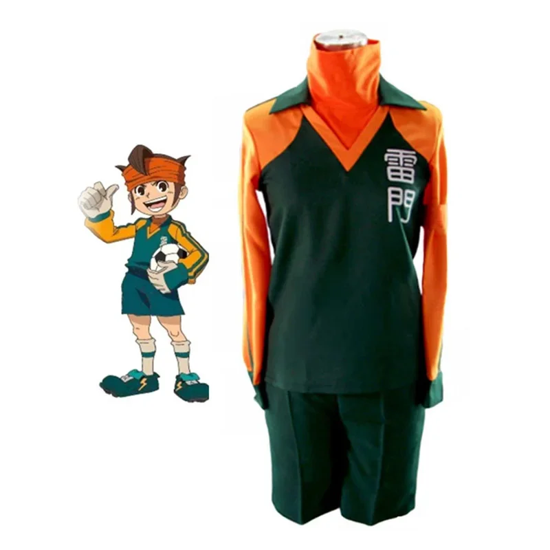 Anime Inazuma Eleven Endou Mamoru Cosplay Costume School Football Uniform Shirt Shorts Jersey Halloween for Adult Kids
Anime Inazuma Eleven Endou Mamoru Cosplay Costume School Football Uniform Shirt Shorts Jersey Halloween for Adult Kids