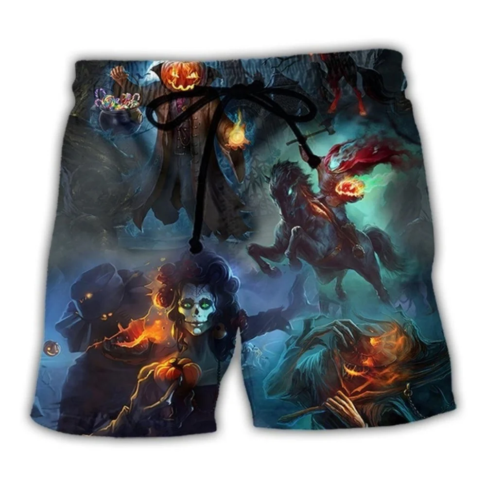 Flame Skull Print Casual Shorts Trendy Street Style Loose Breathable Beach Pants for Daily Home Wear
Flame Skull Print Casual Shorts Trendy Street Style Loose Breathable Beach Pants for Daily Home Wear