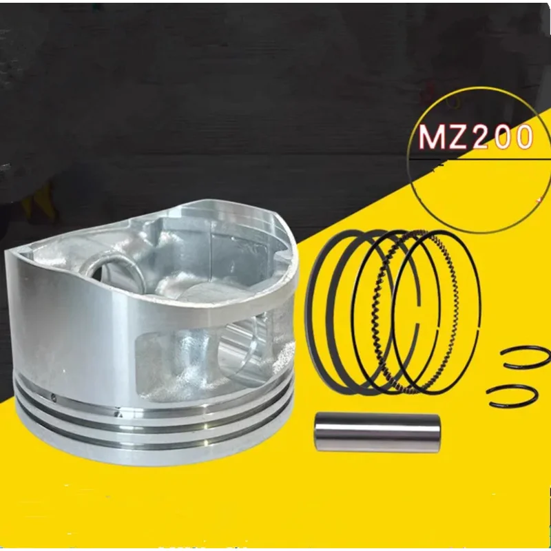 MZ200 Piston kit 70mm For Yamaha MZ200 transplanter 6.5HP engine cylinder ring pin clip assembly
MZ200 Piston kit 70mm For Yamaha MZ200 transplanter 6.5HP engine cylinder ring pin clip assembly
