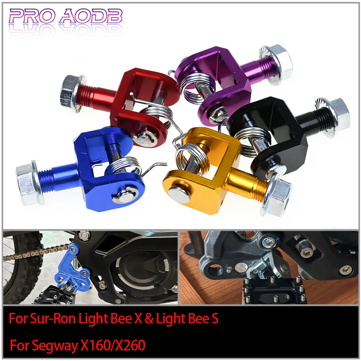 PRO AODB CNC Electric Foot Pegs Fixing Bracket For Surron Light Bee X S Motocross For Segway X160 X260 Pedal Support Kit
PRO AODB CNC Electric Foot Pegs Fixing Bracket For Surron Light Bee X S Motocross For Segway X160 X260 Pedal Support Kit