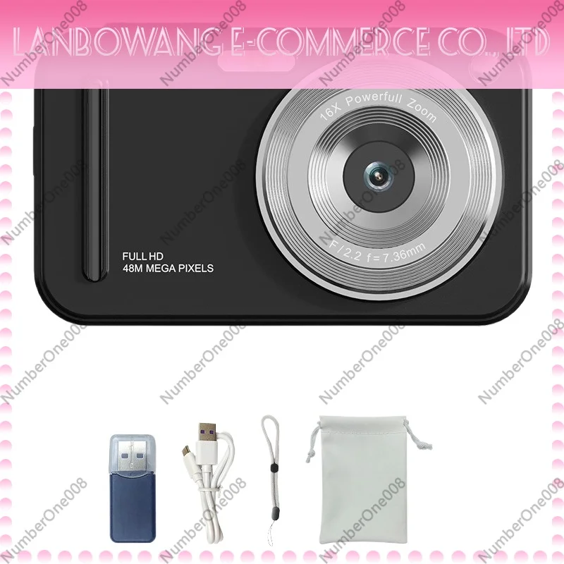 High-Definition CCD Digital Camera, Portable Card Camera for Student Selfie, Includes 32GB High-Speed Memory Card
High-Definition CCD Digital Camera, Portable Card Camera for Student Selfie, Includes 32GB High-Speed Memory Card