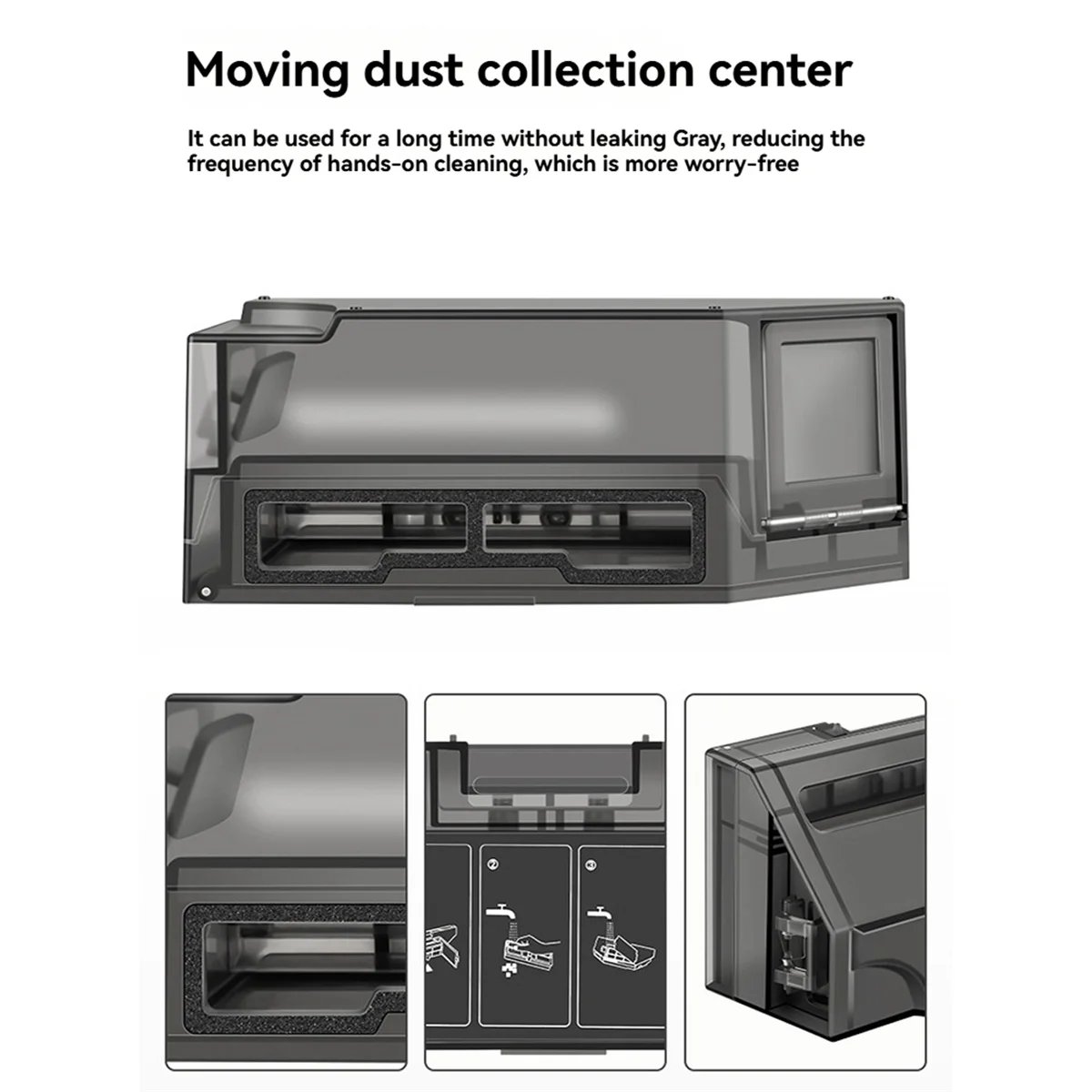 HLES For Dreame X40 Pro Ultra Dust Box Robot Vacuum Cleaner Accessories Replacement Parts Trash Dust Box
HLES For Dreame X40 Pro Ultra Dust Box Robot Vacuum Cleaner Accessories Replacement Parts Trash Dust Box