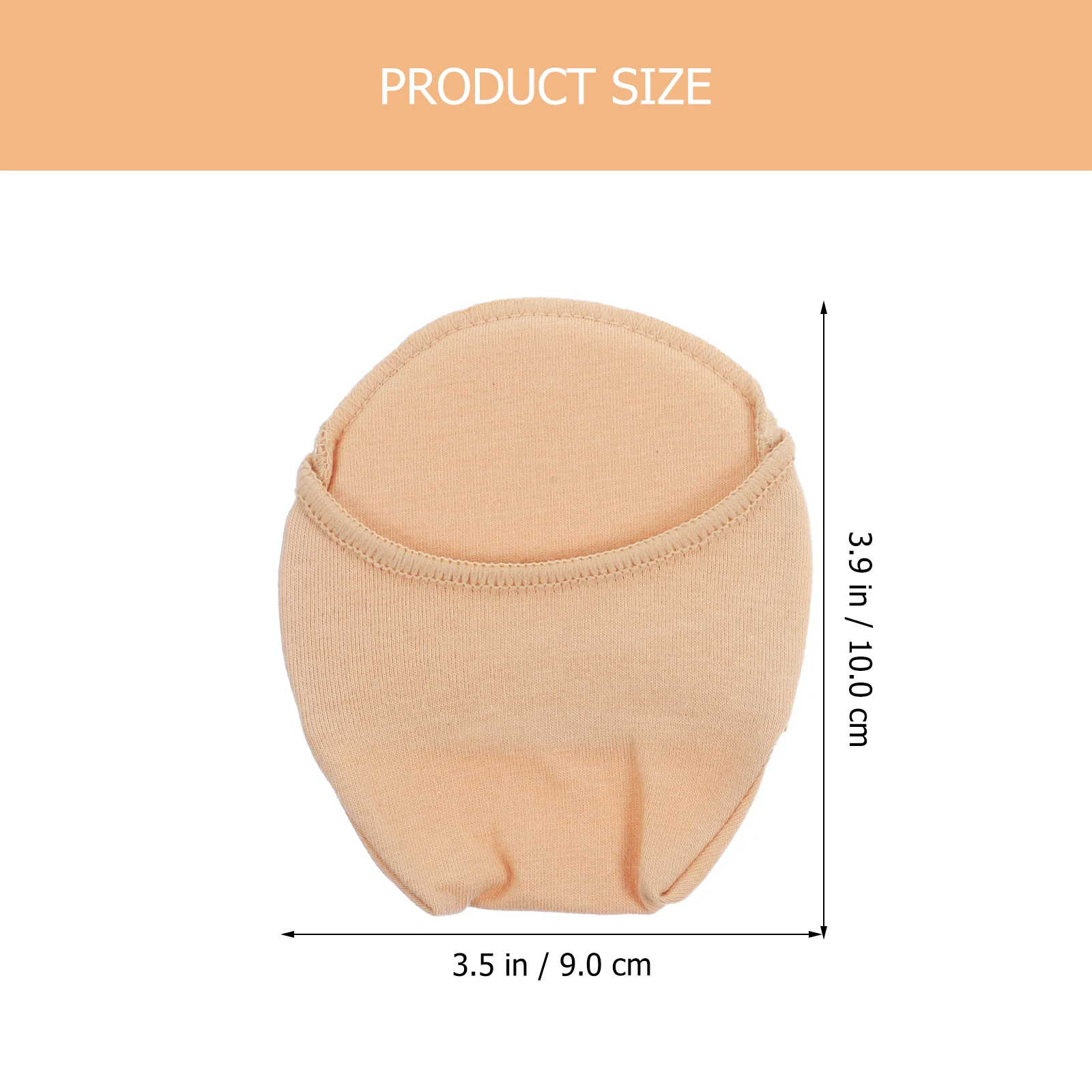 2 Pair Anti-slip Front Foot Mat Skin Color Socks Half for Women Sandals Liner Toe Topper Cushion Cotton Toppers
2 Pair Anti-slip Front Foot Mat Skin Color Socks Half for Women Sandals Liner Toe Topper Cushion Cotton Toppers
