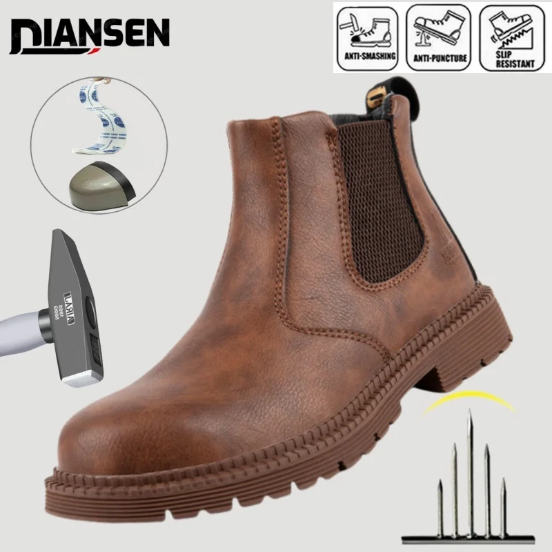 Waterproof Steel Toe Non Slip Indestructible Sneaker Anti-smash Lightweight Comfort Sneaker Security Protective Men Boots
Waterproof Steel Toe Non Slip Indestructible Sneaker Anti-smash Lightweight Comfort Sneaker Security Protective Men Boots