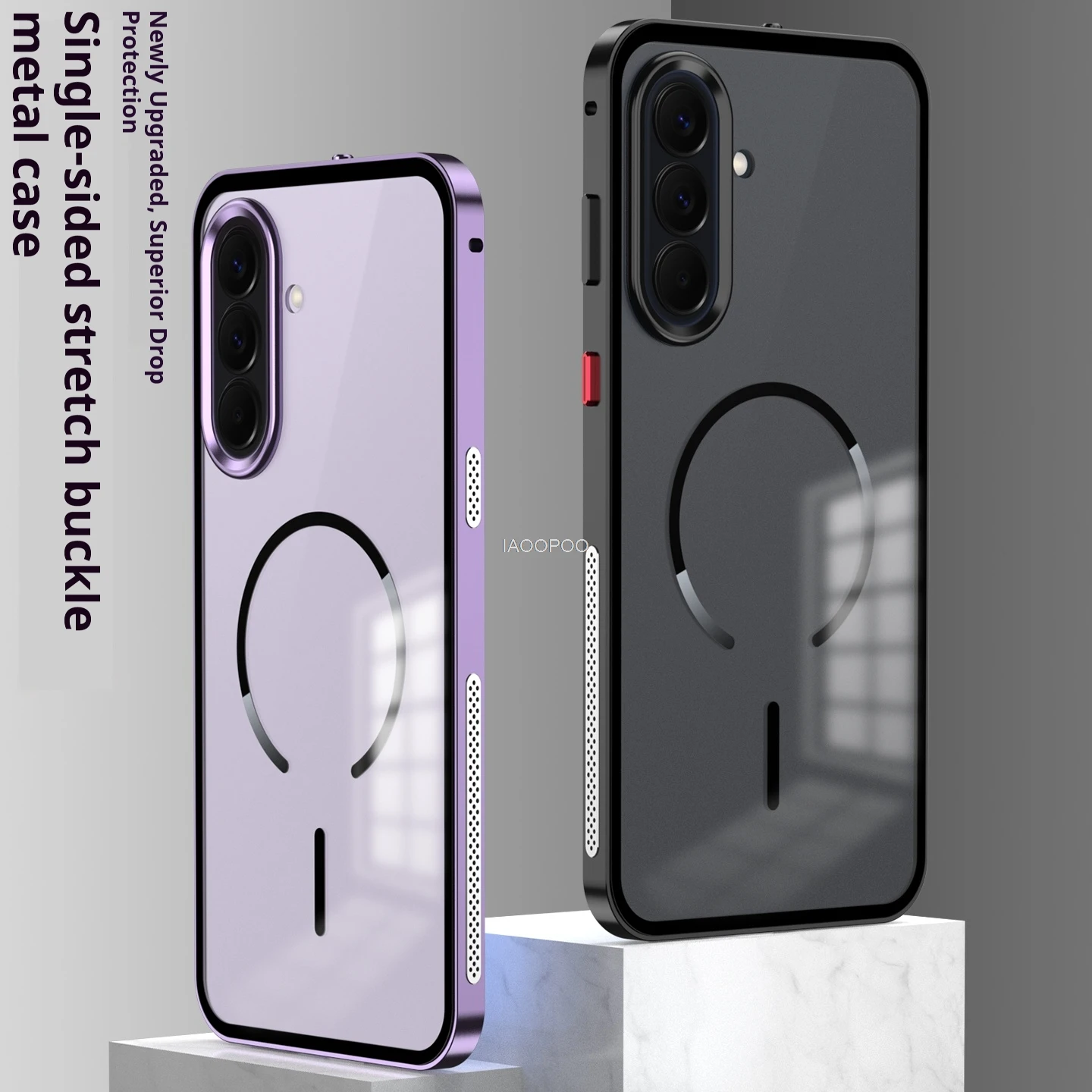 Aluminum Frame Metal Frame Case For Samsung Galaxy A57 A37 Magnetic Wireless Charging
Aluminum Frame Metal Frame Case For Samsung Galaxy A57 A37 Magnetic Wireless Charging
