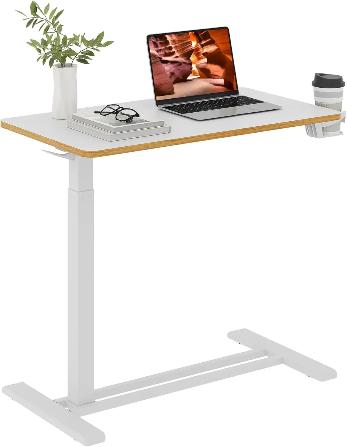 Medical Overbed Adjustable Bedside Table with Hidden Casters, Pneumatic Mobile Rolling Laptop Standing Desk with Tray for Hom
Medical Overbed Adjustable Bedside Table with Hidden Casters, Pneumatic Mobile Rolling Laptop Standing Desk with Tray for Hom