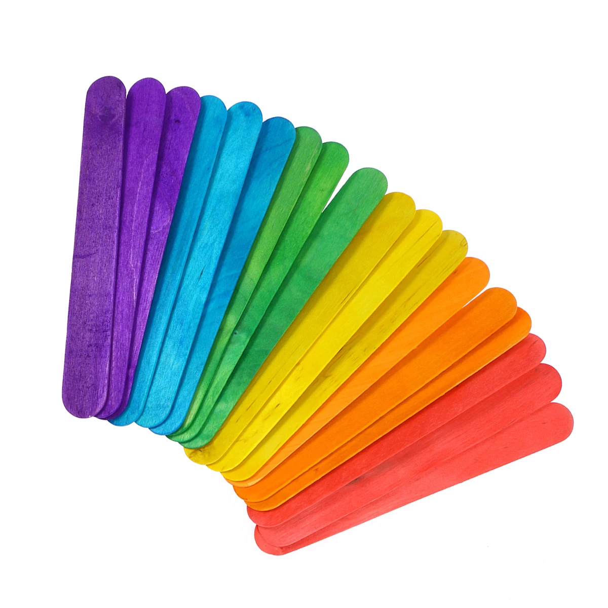 200pcs Colored Craft Sticks Wood Popsicle DIY Sticks Bulk Bamboo Colorful Child Creative Classroom Teaching Games
200pcs Colored Craft Sticks Wood Popsicle DIY Sticks Bulk Bamboo Colorful Child Creative Classroom Teaching Games
