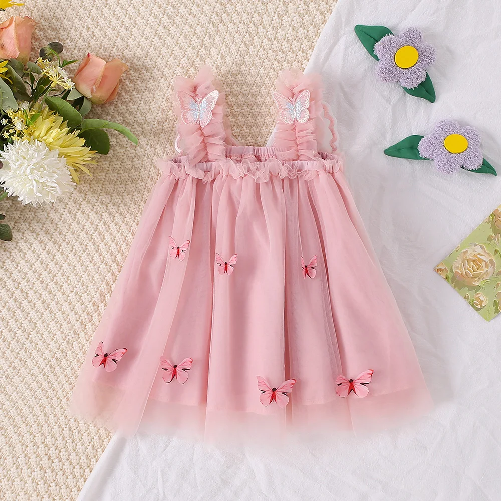Butterfly Dress for Baby Pink Guaze Princess Dress Baby Girl Korean Outfit for 0-2 Years Old
Butterfly Dress for Baby Pink Guaze Princess Dress Baby Girl Korean Outfit for 0-2 Years Old