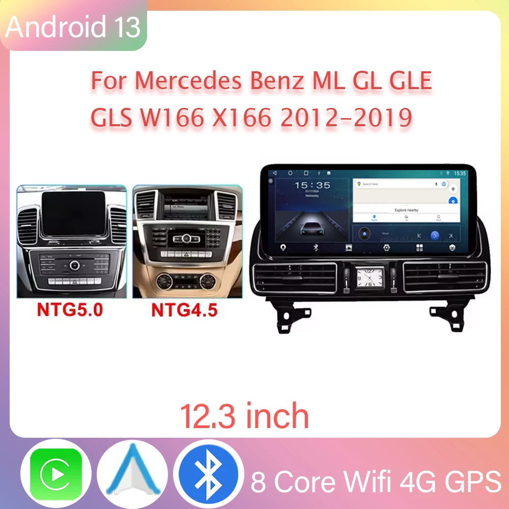Android радио для Mercedes Benz ML GL GLE GLS W166 X166 2012-2019 12,3 ”4.5NTG 5.0NTG автомобильный Raido мультимедийный видеоплеер GPS DVD
Android радио для Mercedes Benz ML GL GLE GLS W166 X166 2012-2019 12,3 ”4.5NTG 5.0NTG автомобильный Raido мультимедийный видеоплеер GPS DVD