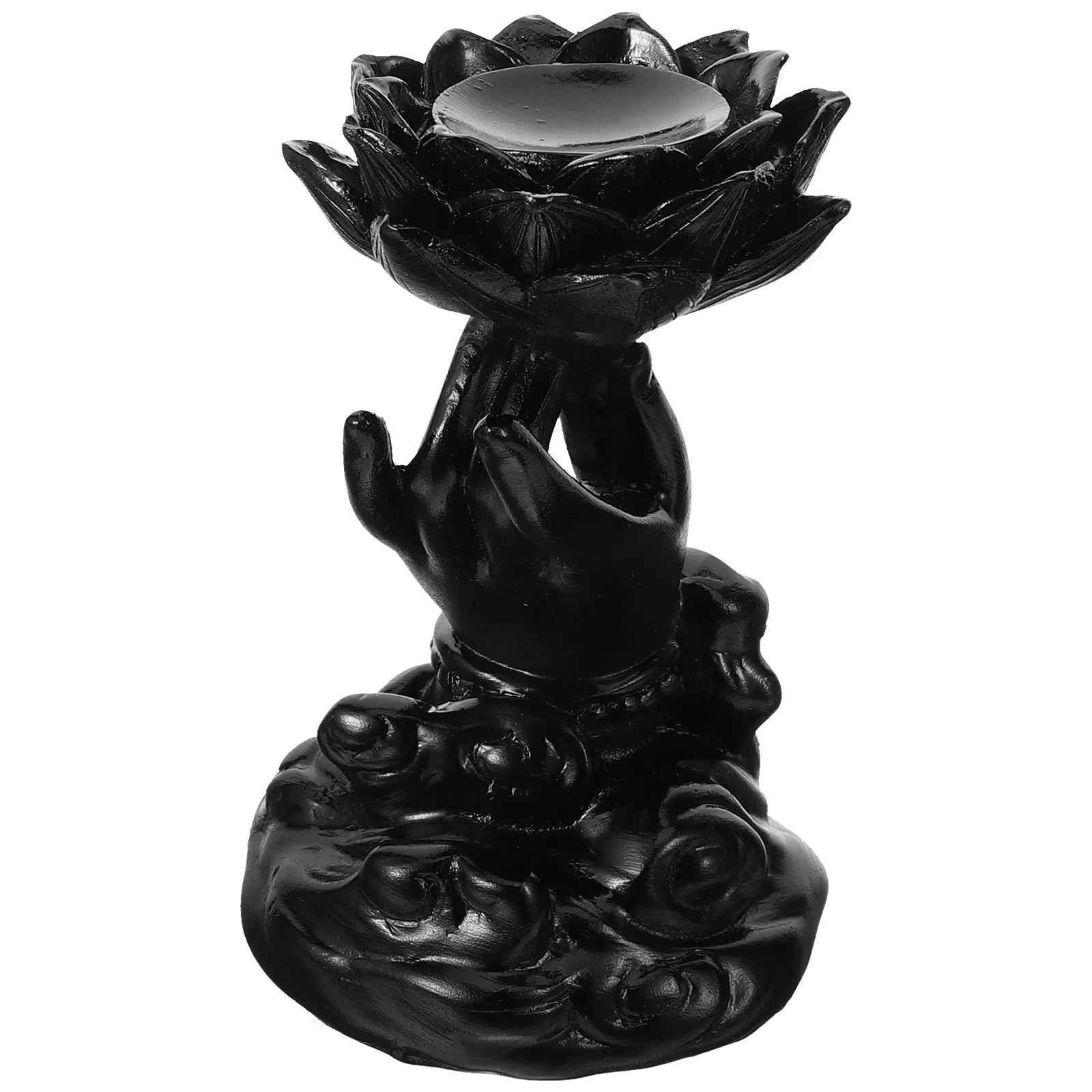 Lotus Buddha Hand Crystal Ball Holder Resin Display Stand Decorative Sphere Support Desktop Crystal Ball Display Base
Lotus Buddha Hand Crystal Ball Holder Resin Display Stand Decorative Sphere Support Desktop Crystal Ball Display Base