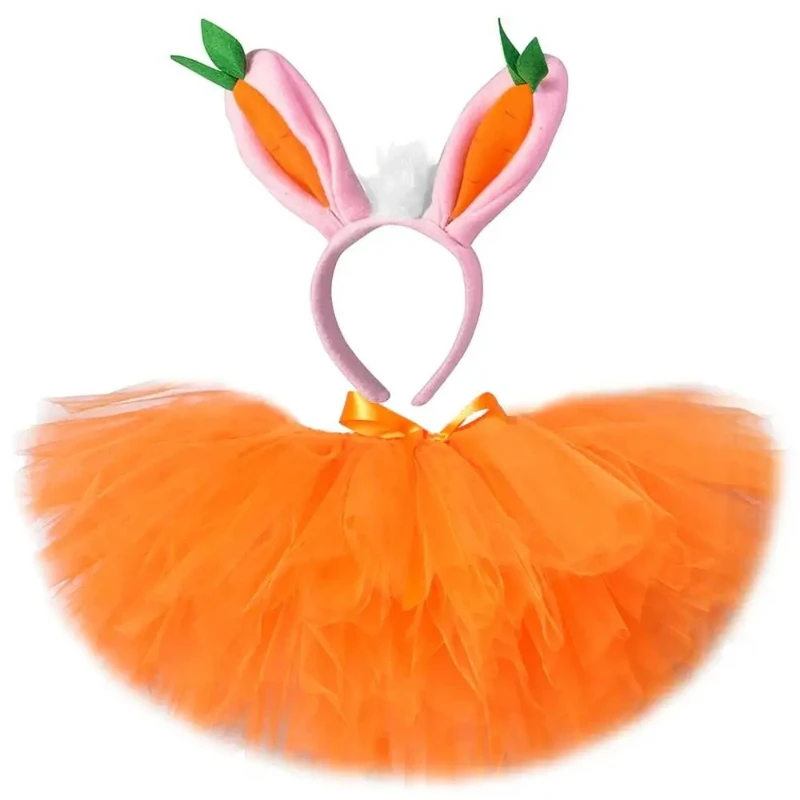 Animal Rabbit Ballet Tutus with Ears Hairbow for Baby Girls Bunny Tutu Skirt Outfit for Kids Toddler Easter Holiday Costumes
Animal Rabbit Ballet Tutus with Ears Hairbow for Baby Girls Bunny Tutu Skirt Outfit for Kids Toddler Easter Holiday Costumes