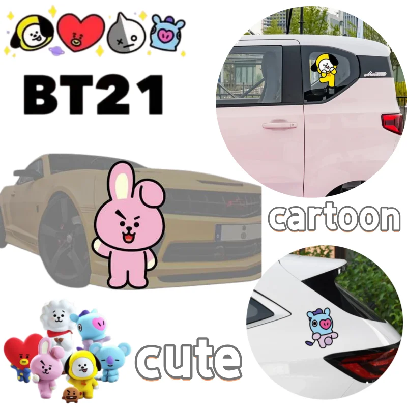 New creative BT21 graffiti stickers, cute and cartoonish, high appearance value, stylish and personalized, car decoration decals
New creative BT21 graffiti stickers, cute and cartoonish, high appearance value, stylish and personalized, car decoration decals