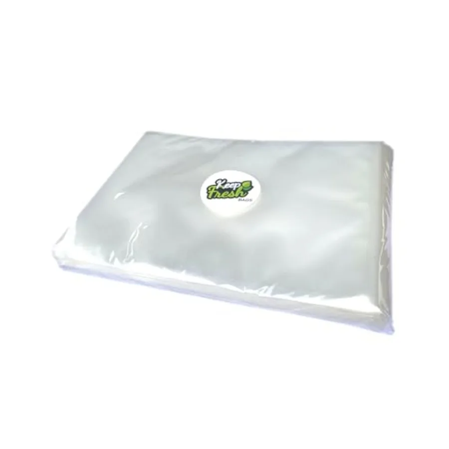 Keep Fresh 11x16 Vacuum Sealer Bags Gallon Size 3.5 mil Embossed Food Storage Sous Vide Cooking Frozen Food Saver Bags for Vacu
Keep Fresh 11x16 Vacuum Sealer Bags Gallon Size 3.5 mil Embossed Food Storage Sous Vide Cooking Frozen Food Saver Bags for Vacu