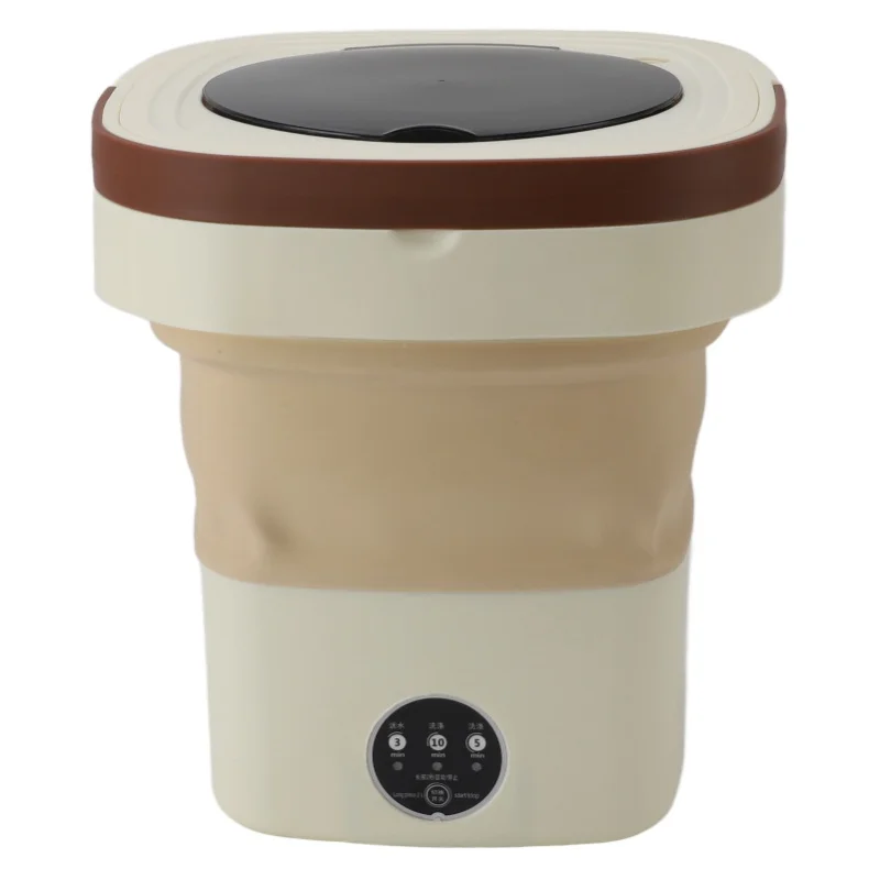 Portable Washing Machine Mini Foldable Washer 8.5L Deep Cleaning Of Underwear Baby Clothes Socks For Apartment Dormitory Hotel
Portable Washing Machine Mini Foldable Washer 8.5L Deep Cleaning Of Underwear Baby Clothes Socks For Apartment Dormitory Hotel