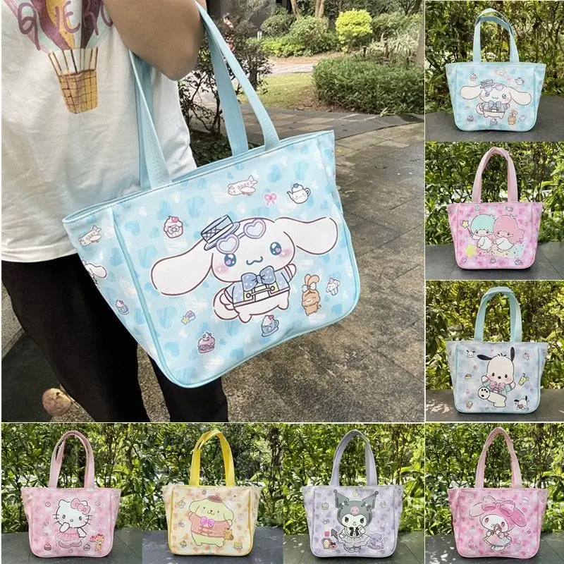 New Sanrio Girl's Shoulder Bag Fashionable High Quality Women's Handbag Cartoon Large Capacity Multi Functional Girl Storage Bag
New Sanrio Girl's Shoulder Bag Fashionable High Quality Women's Handbag Cartoon Large Capacity Multi Functional Girl Storage Bag