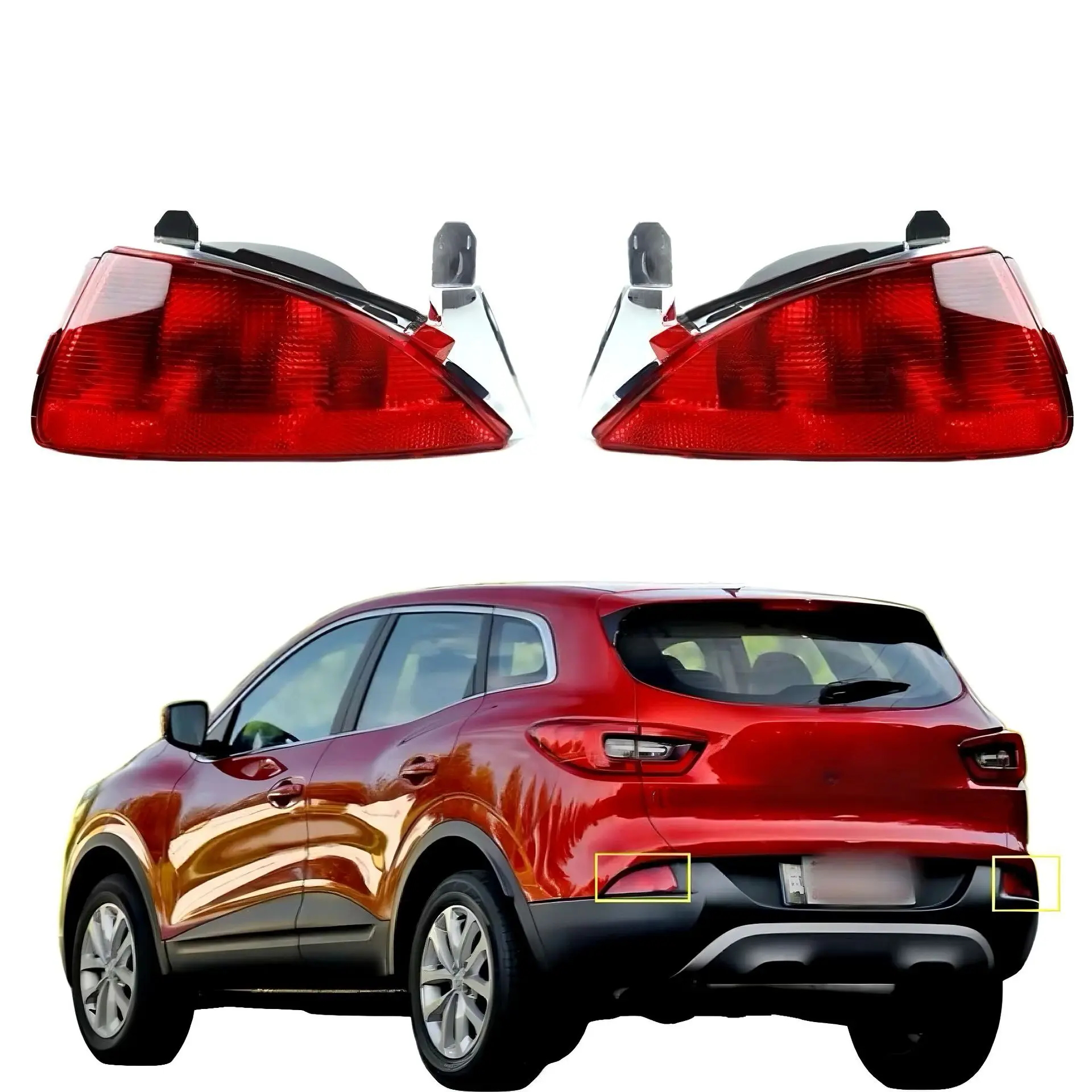 Rear Bumper Reflector Brake Light Left Right For Renault Kadjar 2015-2018, Indicator Lamp Housing No Bulb 265858137R 265801896R
Rear Bumper Reflector Brake Light Left Right For Renault Kadjar 2015-2018, Indicator Lamp Housing No Bulb 265858137R 265801896R