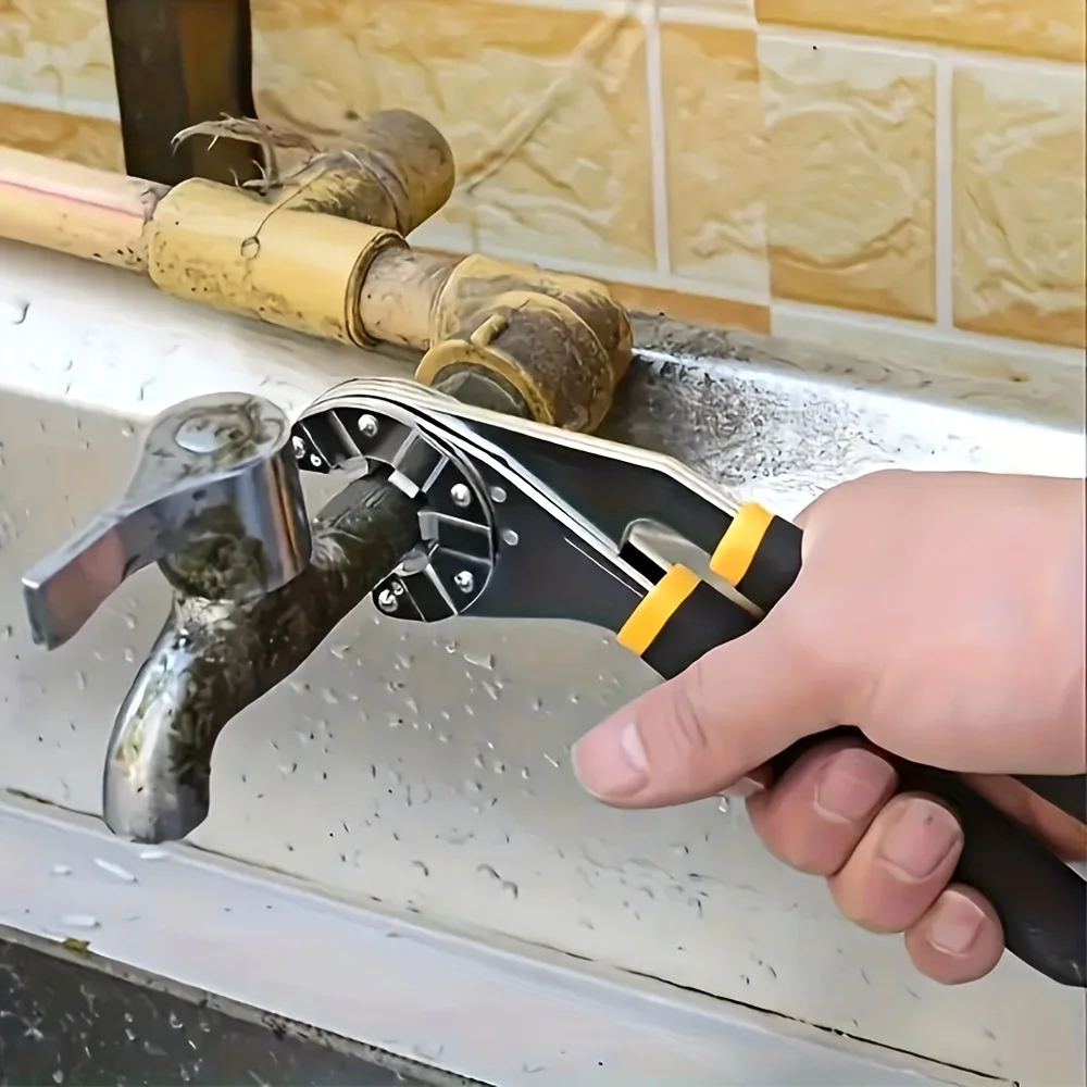 Разводной многоцелевой гаечный ключ 14-в-1, пилообразная конструкция из высокоуглеродистой стали, 8-дюймовый универсальный инструмент для обслуживания и ремонта своими руками
Разводной многоцелевой гаечный ключ 14-в-1, пилообразная конструкция из высокоуглеродистой стали, 8-дюймовый универсальный инструмент для обслуживания и ремонта своими руками