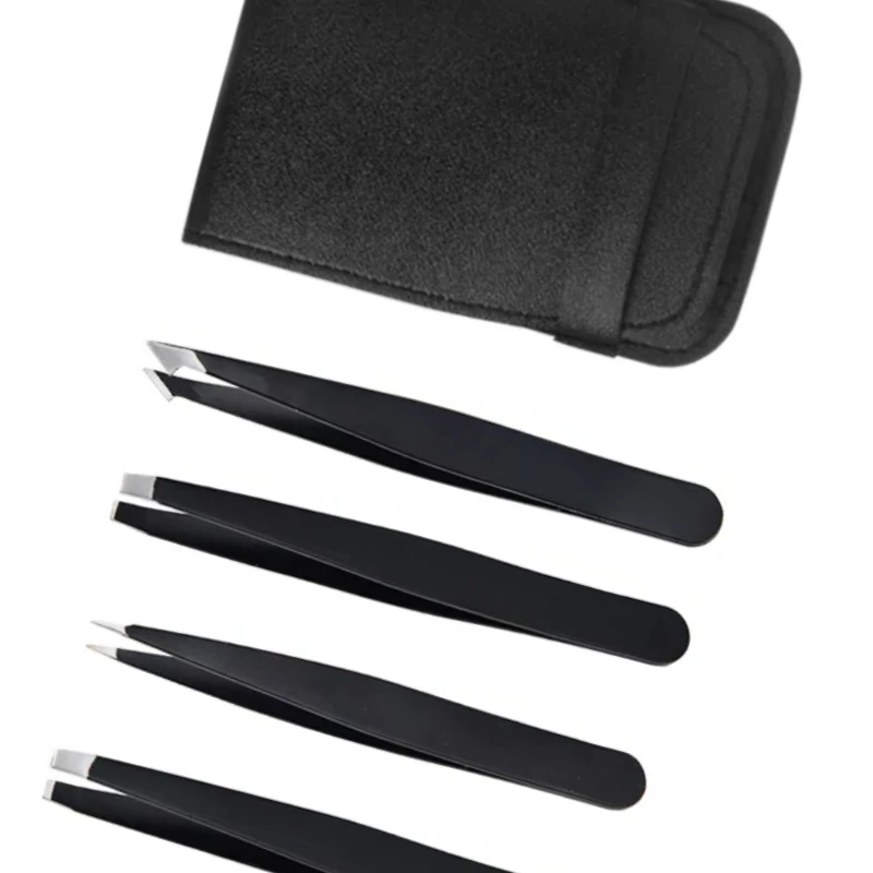 4PCS Tweezers Set Professional Makeup Tools Stainless Steel Tweezers For Eyebrows For Facial Hair And Ingrown Hair Removal
4PCS Tweezers Set Professional Makeup Tools Stainless Steel Tweezers For Eyebrows For Facial Hair And Ingrown Hair Removal