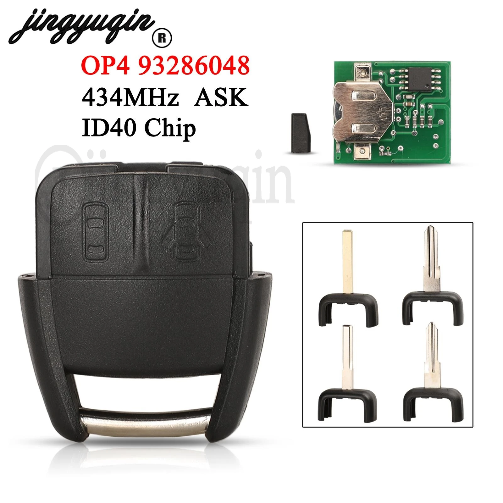 jingyuqin 2 кнопки OP4 93286048 Для Opel Astra 2002 2008 умный дистанционный ключ от автомобиля 434 МГц ASK ID40 чип брелок замена
jingyuqin 2 кнопки OP4 93286048 Для Opel Astra 2002 2008 умный дистанционный ключ от автомобиля 434 МГц ASK ID40 чип брелок замена