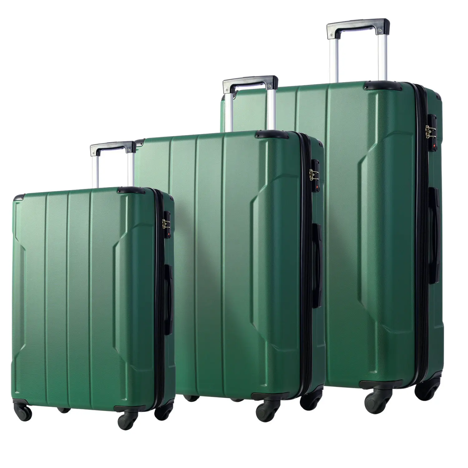 Hardshell Luggage Sets - 3 Piece Spinner Suitcase with TSA Lock - Lightweight 20''24''28''
Hardshell Luggage Sets - 3 Piece Spinner Suitcase with TSA Lock - Lightweight 20''24''28''
