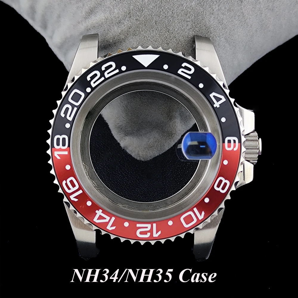 NH34/NH35 case men's watch custom logo case stainless steel case suitable for NH34/NH35 movement watch accessories
NH34/NH35 case men's watch custom logo case stainless steel case suitable for NH34/NH35 movement watch accessories