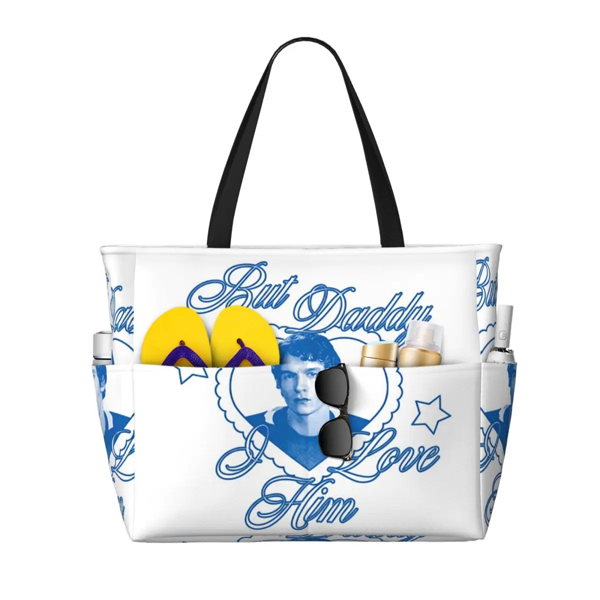 Ilya But Daddy I Love Heated Rivalry Beach Tote Bag Sport Gym Yoga Duffle Large Tote Bag Women Travel Bag Fitness bag
Ilya But Daddy I Love Heated Rivalry Beach Tote Bag Sport Gym Yoga Duffle Large Tote Bag Women Travel Bag Fitness bag