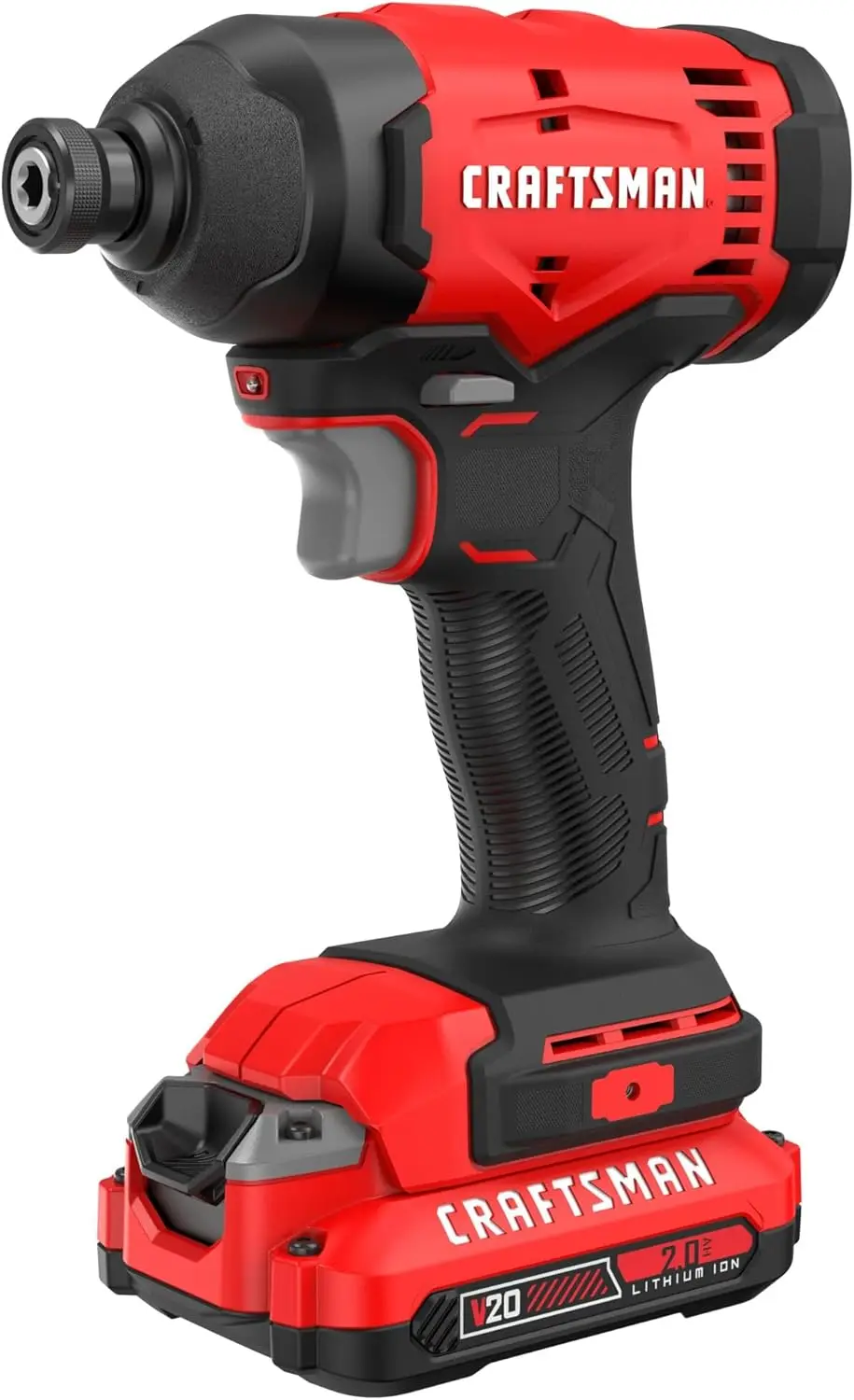 1/4 Impact Driver, 2Ah Battery & Charger, 1800 in-lbs Torque, 2900 RPM, LED Light
1/4 Impact Driver, 2Ah Battery & Charger, 1800 in-lbs Torque, 2900 RPM, LED Light