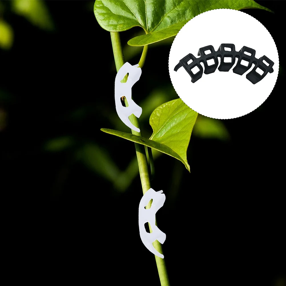 100 Pcs Bending Bending Clip Tomato Stem Support Black Fixing Clips for Plant Stem Support Clip Gardening Cage Stake Tools
100 Pcs Bending Bending Clip Tomato Stem Support Black Fixing Clips for Plant Stem Support Clip Gardening Cage Stake Tools