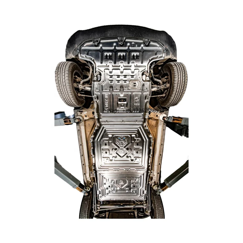 Auto Spare Parts Junxi Aluminum 2.5mm Motor Battery Skid Plate Bottom Protection Fit for Neta V 2022 401km Original Car Holes
Auto Spare Parts Junxi Aluminum 2.5mm Motor Battery Skid Plate Bottom Protection Fit for Neta V 2022 401km Original Car Holes