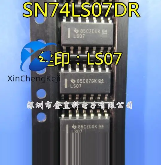 30pcs original new SN74LS07DR 74LS07D LS07 SOP14 3.9MM
30pcs original new SN74LS07DR 74LS07D LS07 SOP14 3.9MM