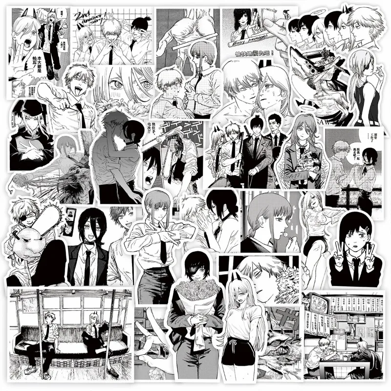 Chainsaw Man Black & White Hot‑Blooded Manga Style Sticker Decorative Scrapbooking Decals for Journals Diaries Hand Account DIY
Chainsaw Man Black & White Hot‑Blooded Manga Style Sticker Decorative Scrapbooking Decals for Journals Diaries Hand Account DIY