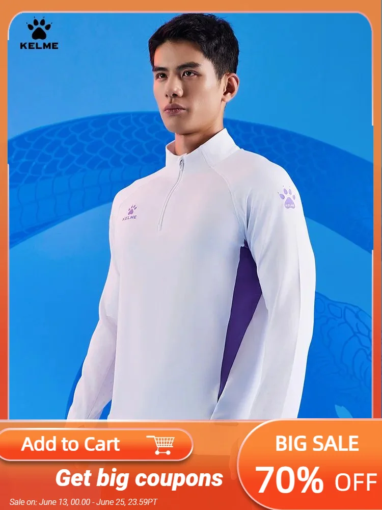 Kelme Sports Hoodie Half Zip Running Long Sleeved Men's Autumn And Winter Fitness Jacket Football Training Suit Running
Kelme Sports Hoodie Half Zip Running Long Sleeved Men's Autumn And Winter Fitness Jacket Football Training Suit Running