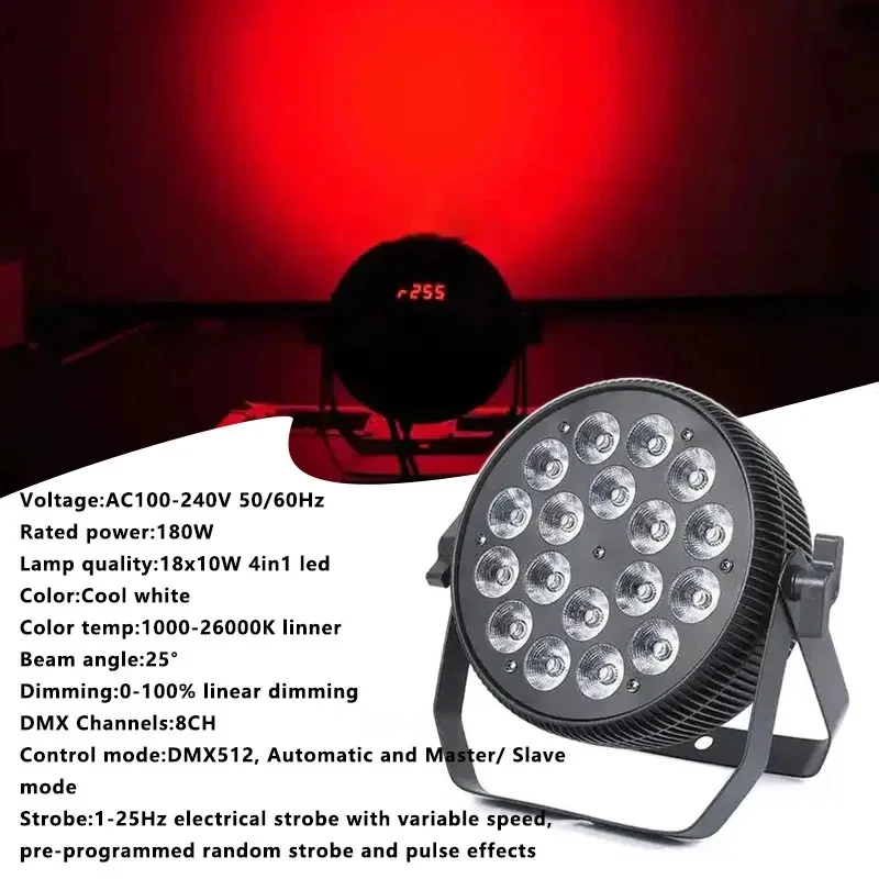AOPU 18x12W 4-in-1 LED PAR Lights DMX for Wedding DJ Party Stage Lighting RGBW Advanced Technology Affordable Price
AOPU 18x12W 4-in-1 LED PAR Lights DMX for Wedding DJ Party Stage Lighting RGBW Advanced Technology Affordable Price