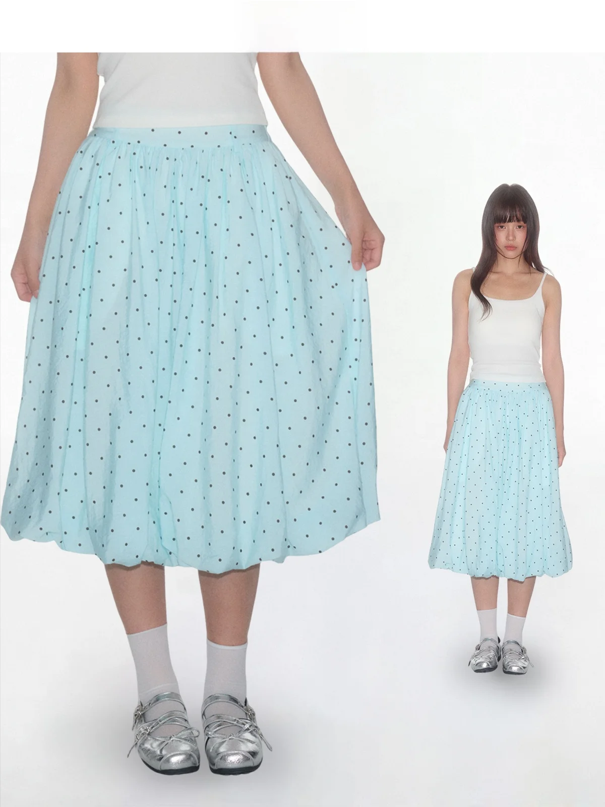 YUPH Summer New Loose Casual Dopaamine Polka Dot A-Line Flower Bud Skirt High Waist Polyester Fiber Printed Daily Wear
YUPH Summer New Loose Casual Dopaamine Polka Dot A-Line Flower Bud Skirt High Waist Polyester Fiber Printed Daily Wear