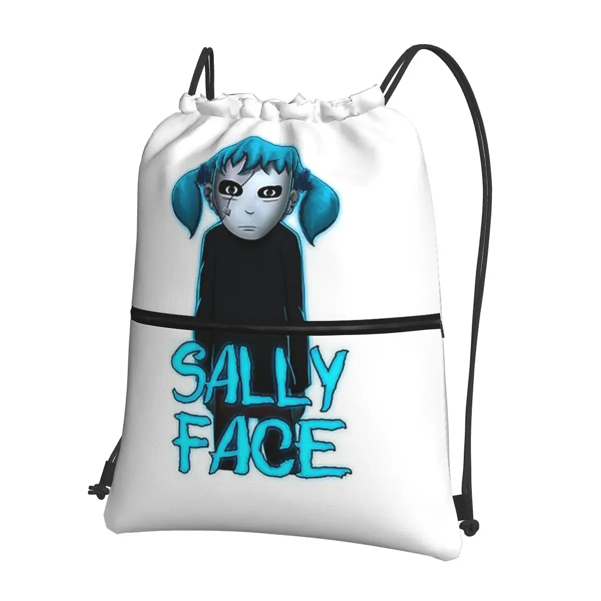 Sally Face Game Portable Backpacks Drawstring Bag Fashion Drawstring Bundle Pocket Storage Bags For School Students
Sally Face Game Portable Backpacks Drawstring Bag Fashion Drawstring Bundle Pocket Storage Bags For School Students