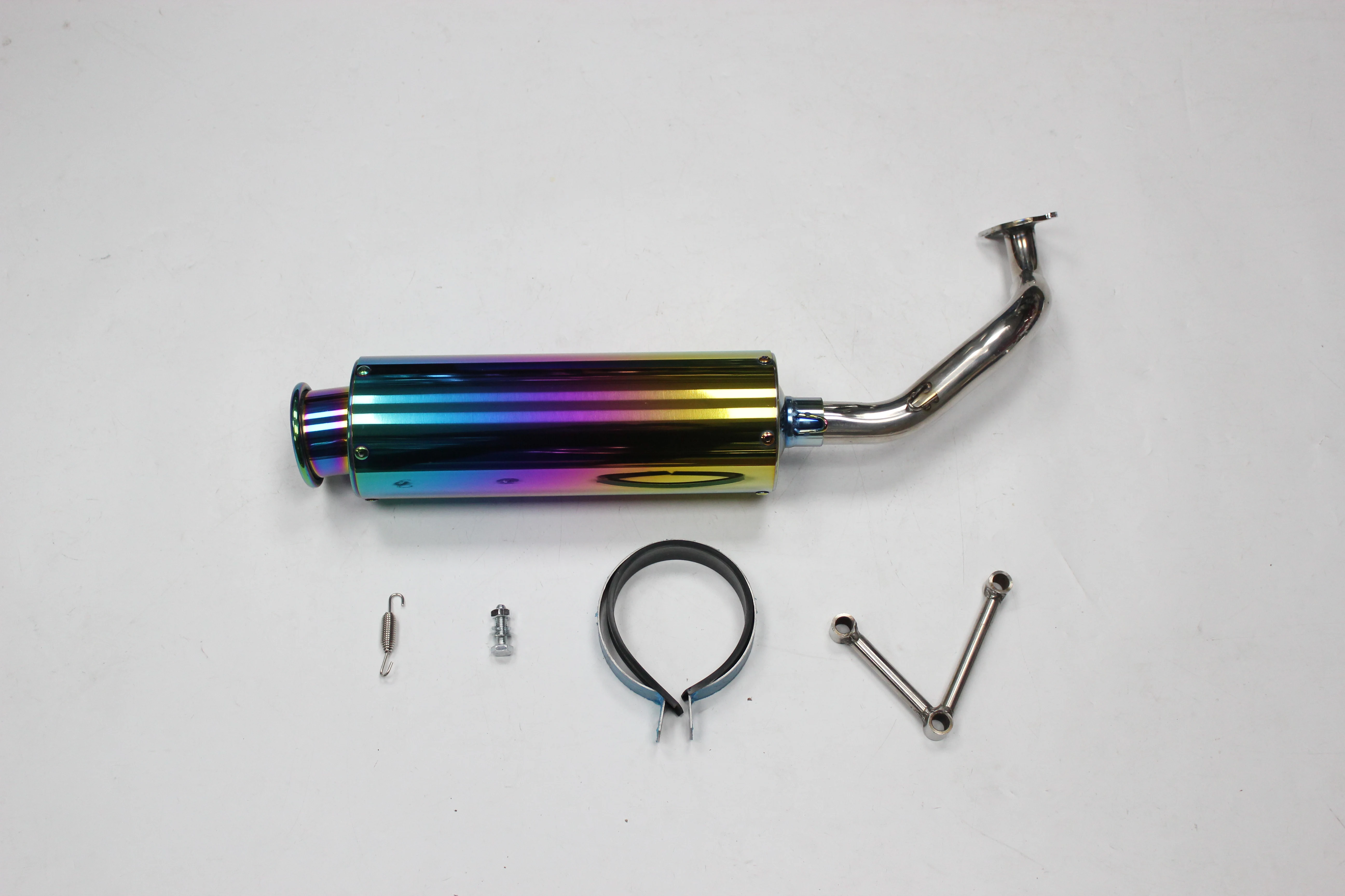 Universal Colorful JOG Series Motorcycle Large Displacement Refit Exhaust Pipe Large Capacity Handmade Racing Motorcycle Exhaust
Universal Colorful JOG Series Motorcycle Large Displacement Refit Exhaust Pipe Large Capacity Handmade Racing Motorcycle Exhaust