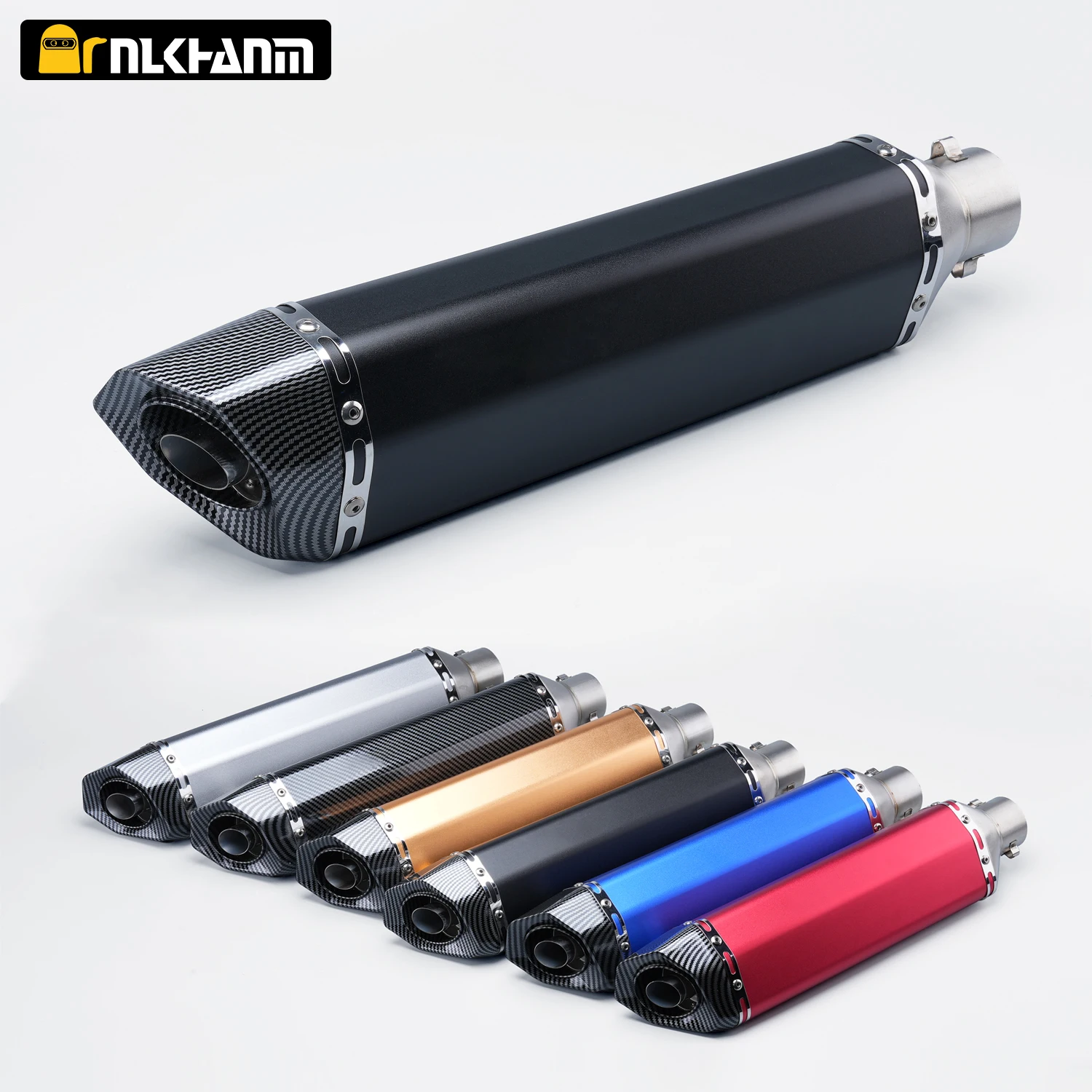 Universal 36-51mm Motorcycle exhaust muffler with Db killer muffler for msx125 crf230 r15 mt07 z650 470MM
Universal 36-51mm Motorcycle exhaust muffler with Db killer muffler for msx125 crf230 r15 mt07 z650 470MM