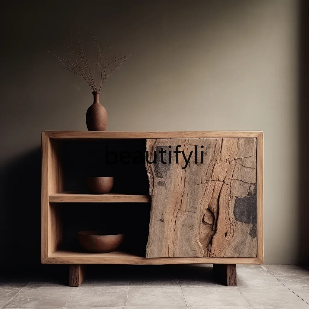 Wabi Sanfeng Entrance Cabinet Solid Wood Dining Side Cabinet Middle Ancient Style Homestay Storage Locker Tea Side Cabinet
Wabi Sanfeng Entrance Cabinet Solid Wood Dining Side Cabinet Middle Ancient Style Homestay Storage Locker Tea Side Cabinet