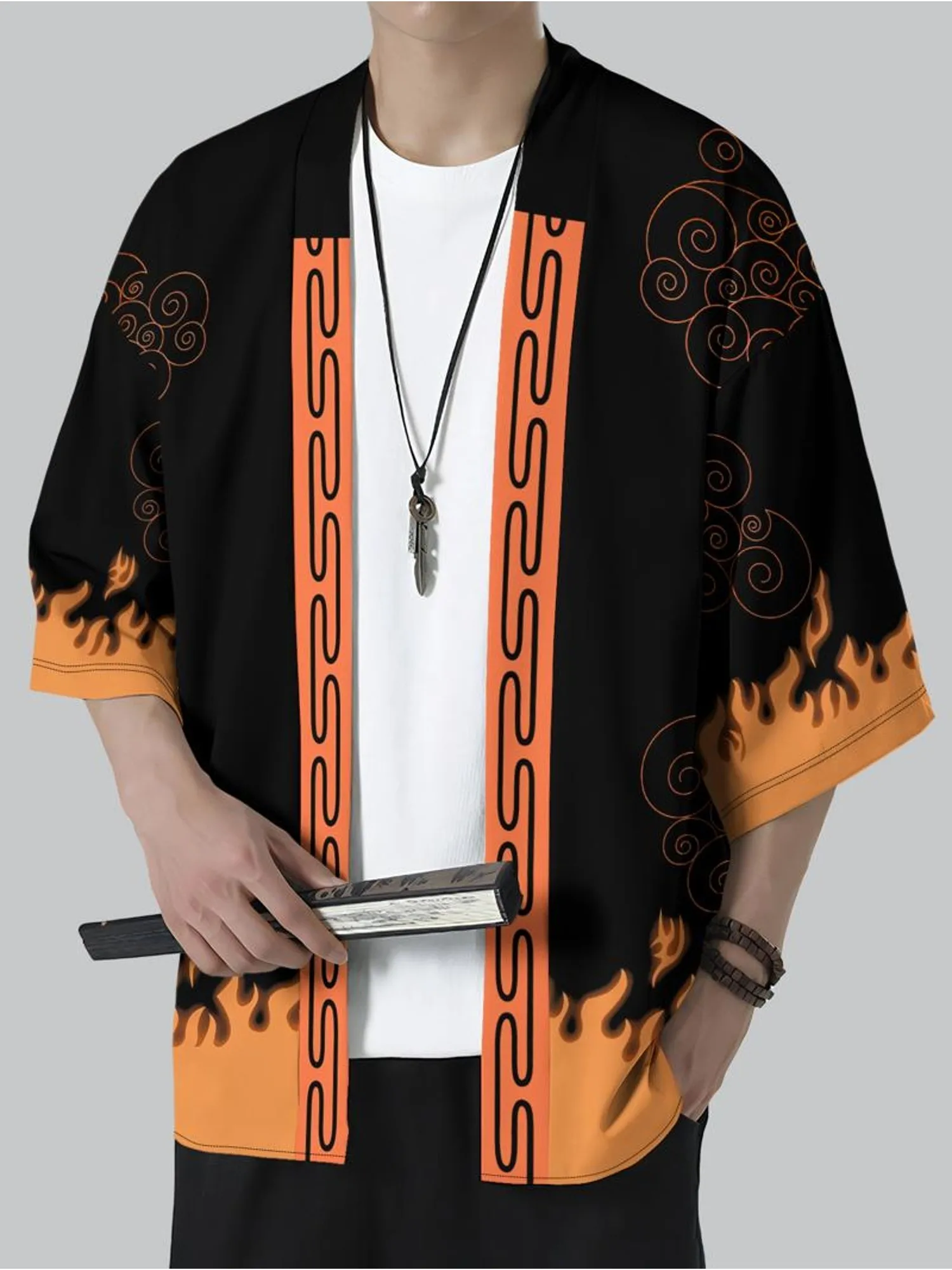 2026 Summer New Men's Kimono 3D Trendy Brand Cartoon Pattern Printed Fashion Outdoor Comfortable Lightweight Soft
2026 Summer New Men's Kimono 3D Trendy Brand Cartoon Pattern Printed Fashion Outdoor Comfortable Lightweight Soft
