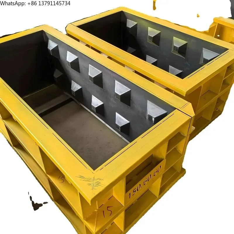 High Strength Retaining Wall Construction - Steel Concrete Block Mold with Easy-to-Assemble Modular Retaining Wall
High Strength Retaining Wall Construction - Steel Concrete Block Mold with Easy-to-Assemble Modular Retaining Wall