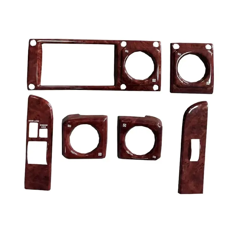 Reliable-6PCS Interior Dashboard Wooden Trims For Toyota Land Cruiser 70 71 75 LC76 LC79 Hj75 Hzj75 Hzj79 Hdj79 1984-2006
Reliable-6PCS Interior Dashboard Wooden Trims For Toyota Land Cruiser 70 71 75 LC76 LC79 Hj75 Hzj75 Hzj79 Hdj79 1984-2006