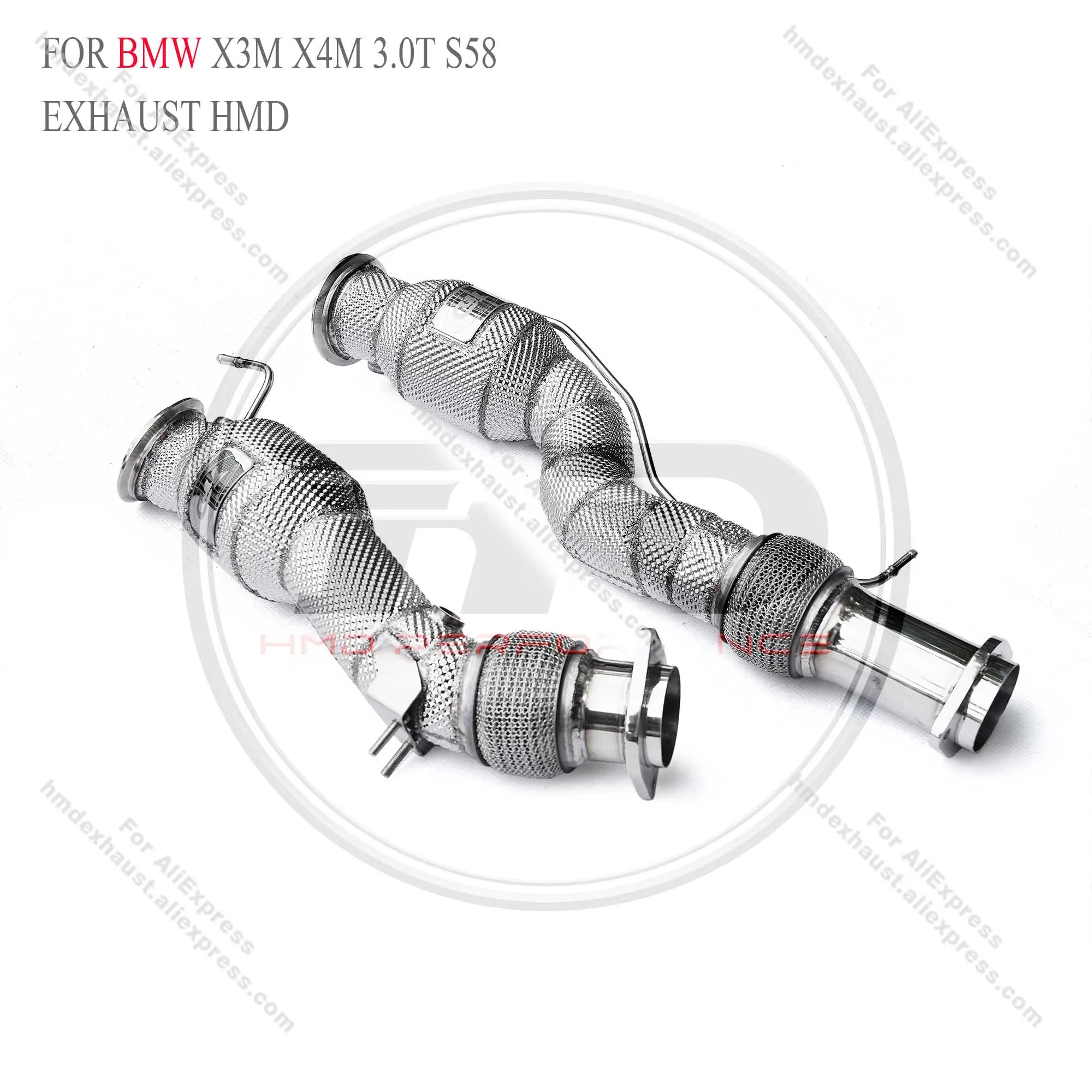 HMD Car Accessories Exhaust System High Flow Performance Downpipe for BMW X3M X4M With Catalytic Converter
HMD Car Accessories Exhaust System High Flow Performance Downpipe for BMW X3M X4M With Catalytic Converter